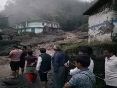 
      
      Uttarakhand: Houses damaged, washed away in flash floods 
      
      