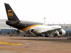 
      
      Delhi airport welcomes UPS' latest freighter aircraft 
      
      