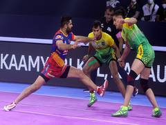 
      
       Pro Kabaddi League: UP Yoddha beat Patna Pirates with last...
      
      