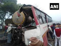 
      
      7 dead, 25 injured after collision between bus, tanker in...
      
      