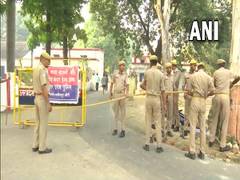 
      
      Lakhimpur Kheri violence: UP police tightens security outside...
      
      