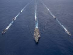 
      
      Indian naval ships conduct passage exercise with USS Nimitz...
      
      