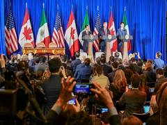 
      
      North American trade deal to take effect on July 1
      
      