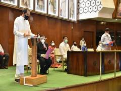 
      
      Uddhav Thackeray takes oath as Member of Legislative Council
      
      