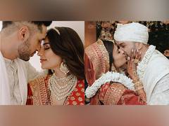 
      
      Arjun, Carla first wedding pics all about love, hugs, kisses
      
      