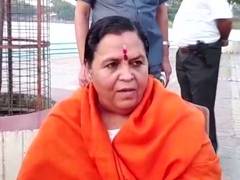 
      
      Uma Bharti terms Rahul's jibe on Howdy Modi event as 'jealousy'
      
      