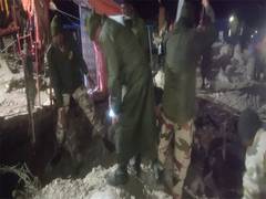 
      
      ITBP troops conduct rescue operation at lower Amarnath Cave site
      
      