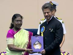 
      
      SRK honoured with National Film Award for Best Actor
      
      