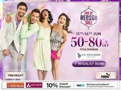 
      
      Myntra End of Reason Sale is here
      
      