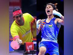 
      
      Achanta, Nikhat to be India's flagbearers CWG closing ceremony
      
      