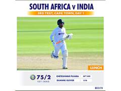 
      
      SA vs India, 3rd Test: Kohli-Pujara steady ship after shaky...
      
      