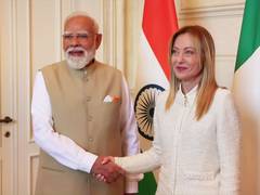 
    PM Modi holds delegation-level talks with Italian counterpart
    