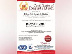 
      
      Urban Axis recognized with ISO 9001:2015 certification 
      
      