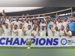 
      
      BCCI announces India's domestic season for 2022-23
      
      