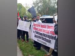 
      
      Protest held outside Pakistan High Commissioner's residence...
      
      