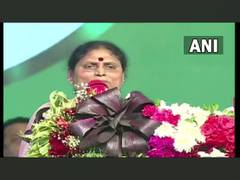 
      
      Thinking of stepping down from YSRCP: Jagan Reddy's mother
      
      