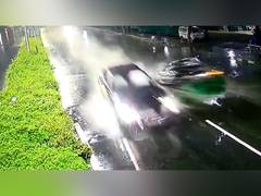 
      
      One killed as speeding car rams into auto in Hyderabad, 3 held
      
      