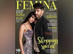 
    Hrithik Roshan, Vaani Kapoor pose in style for Femina 
    