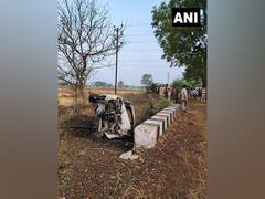 
      
      Chhattisgarh: 5 of a family killed in car fire
      
      