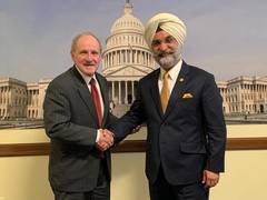 
      
      Indian envoy meets Senator Jim Risch to strengthen India-US...
      
      