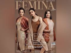 
    Deepika, PV Sindhu, Kiran Mazumdar come together to grace Femina's cover
    