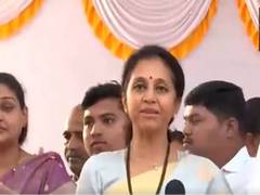 
      
      Supriya Sule greets people on occasion of Diwali Padwa
      
      
