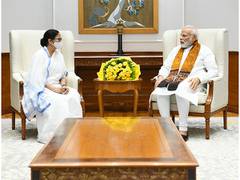
      
      Mamata Banerjee meets PM Modi at his residence
      
      