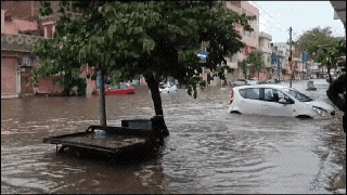 
      
      Heavy rainfall wreaks havoc in Jaipur
      
      