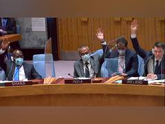 
      
      India at UNSC abstains from voting on Russian resolution over...
      
      