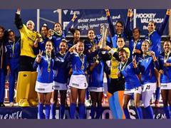 
      
      Women's FIH Nations Cup: India beats Spain 1-0 in final
      
      