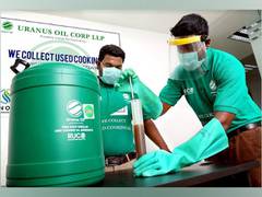 
      
      Uranus collects over 2.5 tons of used cooking oil from hotels...
      
      