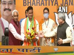 
      
      Independent MLA from Uttarakhand's Bhimtal joins BJP
      
      