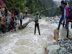 
      
      Uttarakhand: Road blocked in Uttarkashi, villagers forced to...
      
      
