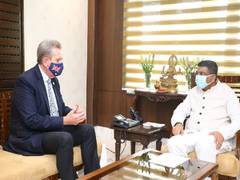 
      
      Union Minister Dharmendra Pradhan meets Australian High...
      
      