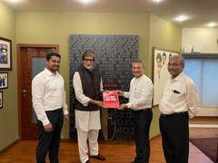 
      
      Amitabh Bachchan endorses VKC, India's hardworking footwear brand
      
      