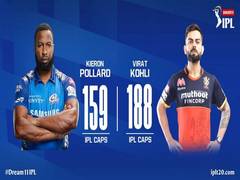 
      
      IPL 13: MI win toss, opt to bowl first against RCB
      
      