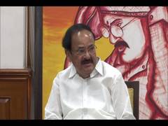 
      
      VP Naidu bats for women empowerment 
      
      