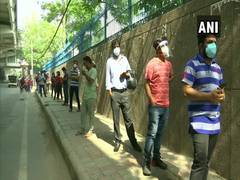 
      
      Long queue outside vaccination centres after Delhi commences...
      
      