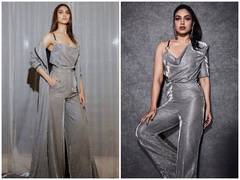 
      
      Vaani kapoor or Bhumi Pednekar, who wore the silver jumpsuit...
      
      