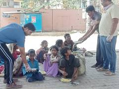 
      
      COVID-19 lockdown: RSS Swayamsevaks distributes essential...
      
      