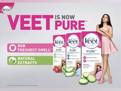 
      
      Veet launches Veet Pure range of hair removal creams
      
      