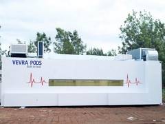 
      
      Vevra launches state-of-the-art hospital pods to fight COVID-19
      
      