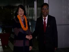 
      
      Vietnamese Vice President arrives in India on three-day visit
      
      