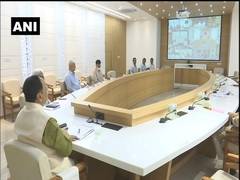 
      
      COVID-19: Gujarat CM holds Cabinet meet via video conferencing
      
      