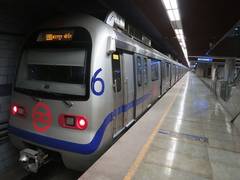 
      
      Man dies after jumping before metro train, services on Violet...
      
      