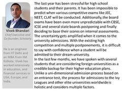 
      
      Differentiate yourself for admission to Ivy Leagues and elite...
      
      