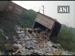 
      
      Uttar Pradesh: Eight wagons of container train from Allahabad...
      
      