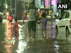 
      
      Parts of Hyderabad witness waterlogging due to heavy rainfall
      
      