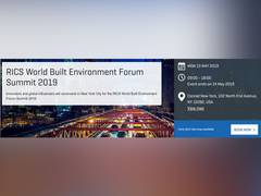 
      
      RICS WBEF 2019 unites industry leaders on the future of Real...
      
      