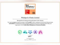 
      
      Whirlpool of India recognised as India's best workplaces in...
      
      